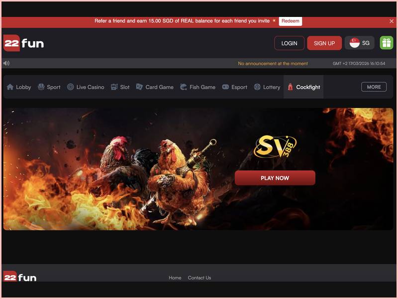 Currencies at 22fun Casino for Asian players