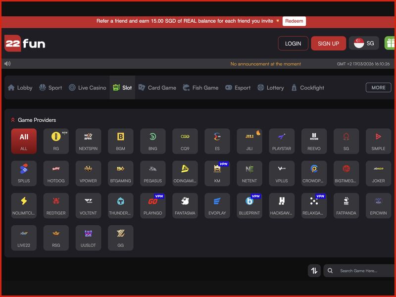 Deposit and Withdrawal Methods at 22fun Casino