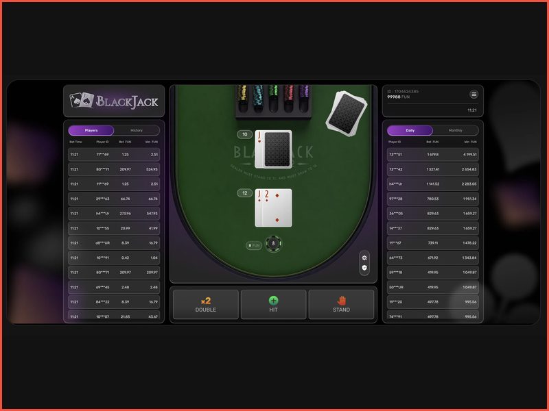 Regole del Blackjack Galaxsys: Hit, Stand, Double, Split