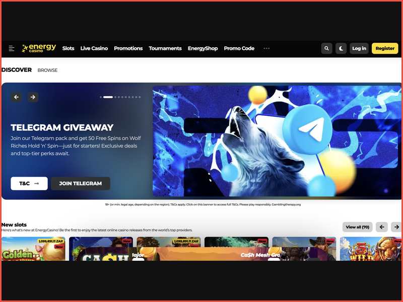 EnergyCasino-Kundendienst: 24/7-Live-Chat, Telefon, E-Mail