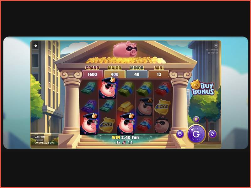Technische Daten des Spielautomaten „Gangsta Piggy Hold and Win“ von Galaxsys