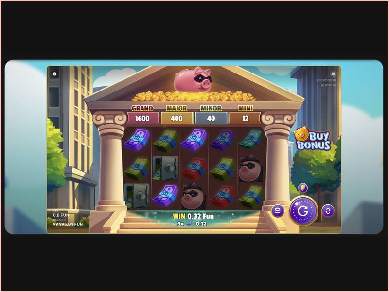 Gangsta Piggy Hold and Win auf dem Smartphone und Tablet