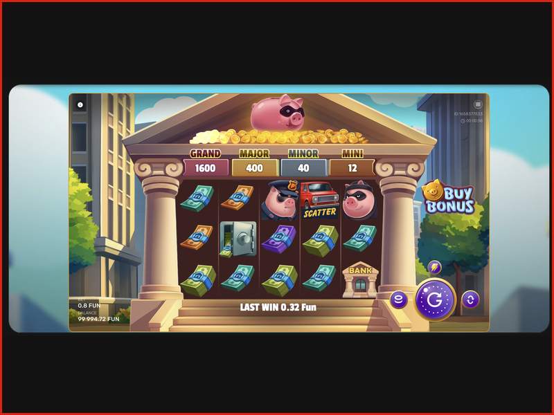 Besondere Merkmale des Spielautomaten „Gangsta Piggy Hold and Win“