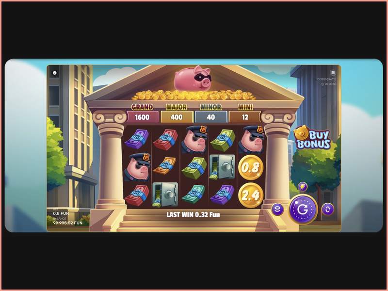 Eine Auszahlungsquote von 96 Prozent bei „Gangsta Piggy Hold and Win“