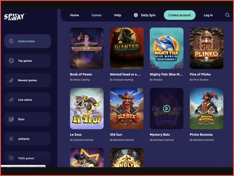 Formas de pago y recarga de saldo en SpinAway Casino