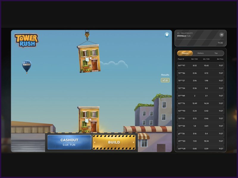 What is RTP and how does it work in Tower Rush?