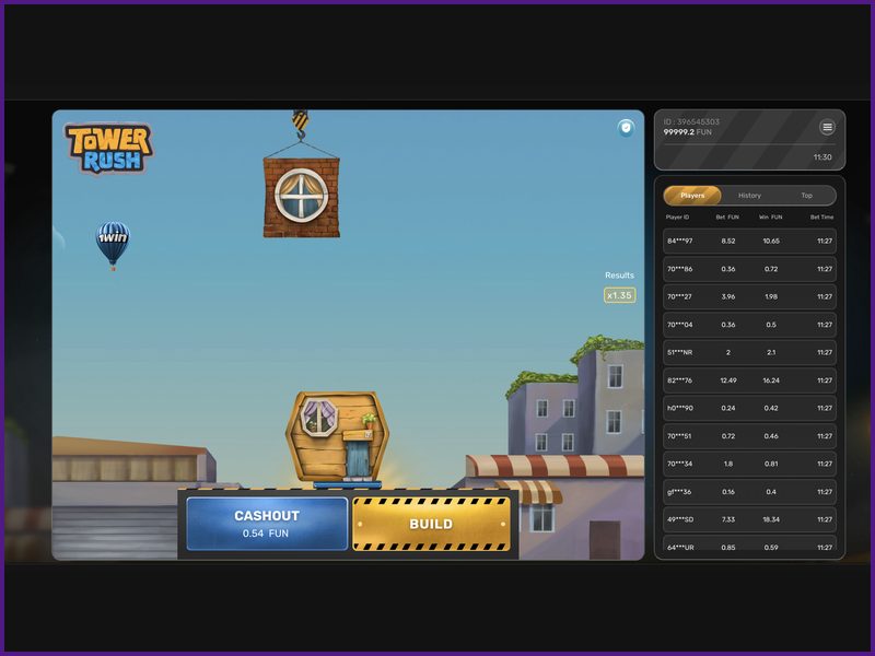 Free demo mode for Tower Rush—no registration required