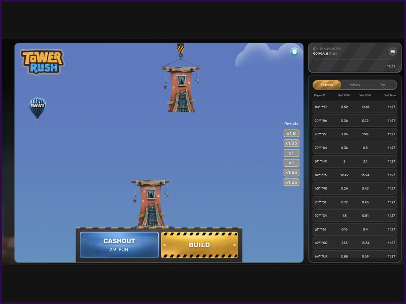 In-game tips and tutorials in Tower Rush