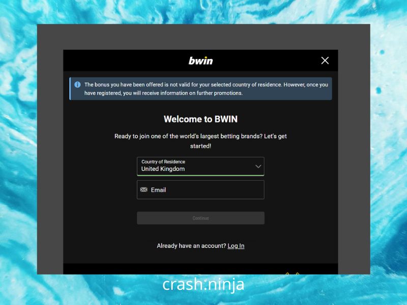 Jouer à Ninja Crash sur Bwin